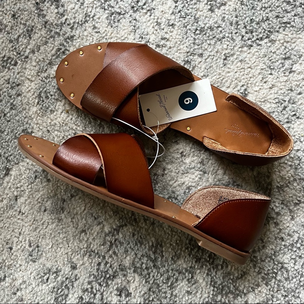 Brown sandals